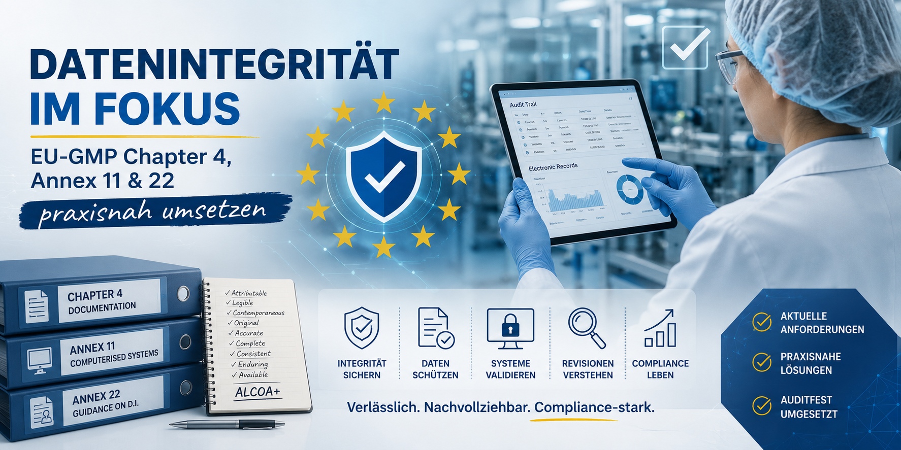 Seminartag: Datenintegrität in der GMP-Praxis